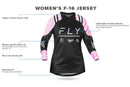 Fly Racing Women's F-16 MX ATV Off-Road Motocross Jersey