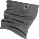 Turtle Fur Fleece Double Layer Neck Warmer, Charcoal