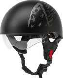 GMAX HH-65 Naked Motorcycle Street Half Helmet