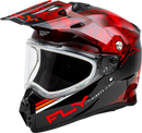 Fly Racing Trekker Cold Weather Snow ATV Off-Road Motorcycle Helmet