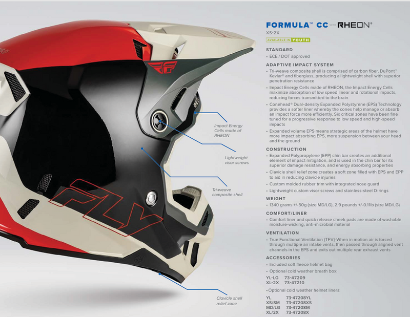 Fly Racing Youth Formula CC Glide Helmet