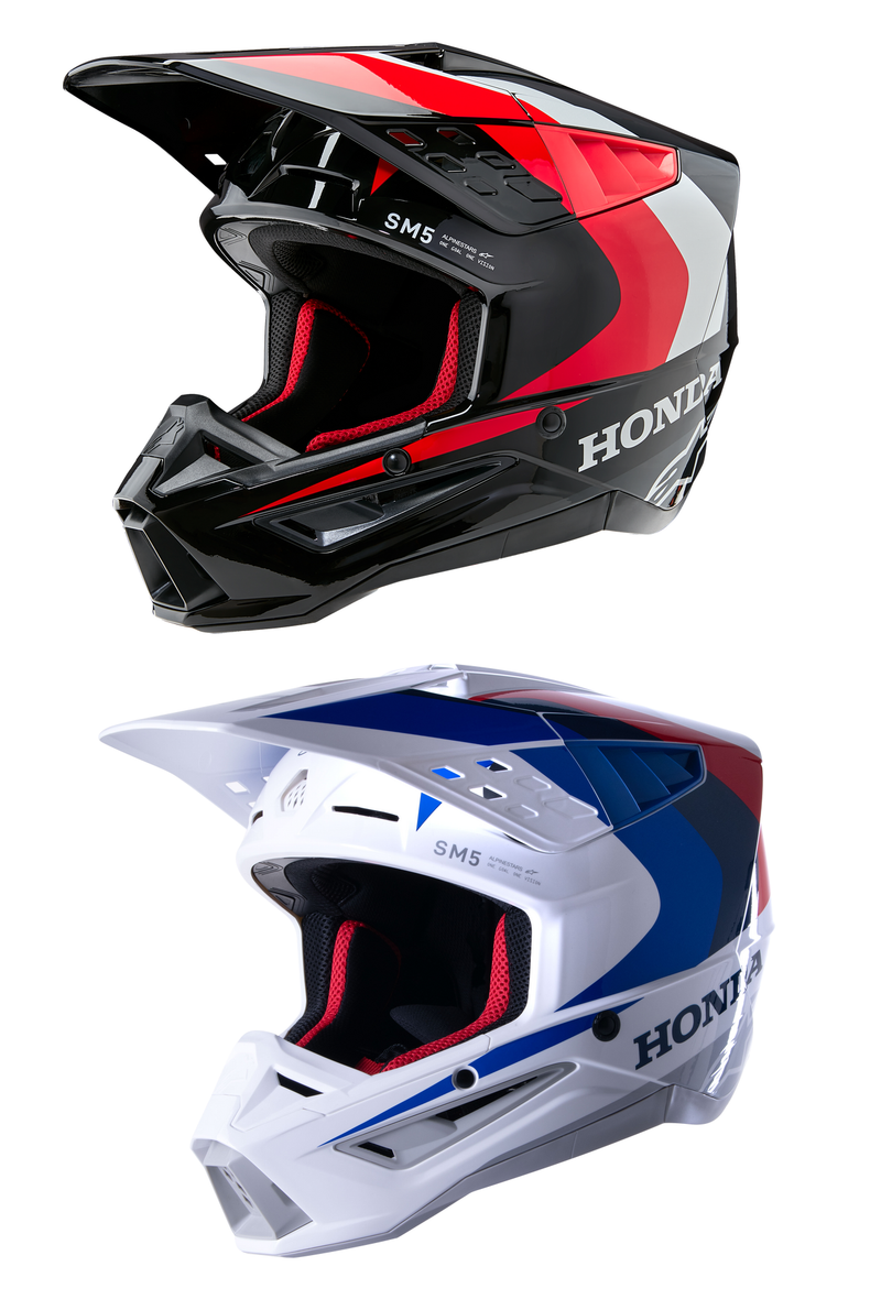Alpinestars Honda S-M5 Motocross Helmet