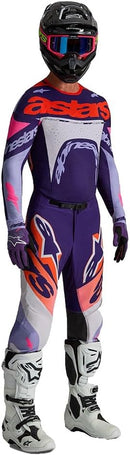 Alpinestars Supertech Dyna Pants (Light Violet Deep Purp Pink Fl, 32)