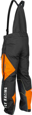 Fly Racing SNX Pro Snow Bike Bib (Black/Orange, 3X-Large)