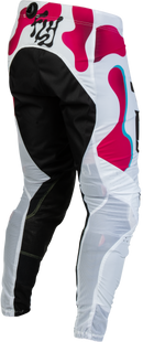 Fly Racing Lite Vibe MX Pants (White/Pink/Blue US 32)