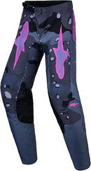Alpinestars Youth Fluid Lone Motocross Pants (Gray Camo Purple, 26)
