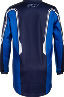 Fly Racing Youth F-16 Jersey  (Navy/Blue/White, Youth Large)