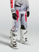 Alpinestars Youth Fluid Lone Motocross Pants (Gray Camo White Fire Red, 22)