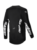 Alpinestars Racer Graphite Motocross Jersey (Black Gray, Large)