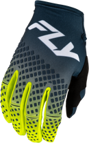 Fly Racing Kinetic Fade Gloves (Navy/Hi-Vis/White, X-Large)