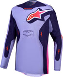 Alpinestars Racer Air Hunt Jersey (Light Violet Deep Purp Pink Fl, Small)
