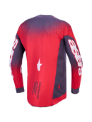 Alpinestars Supertech Hiten AFD Jersey (Graystone Red Fluo Light Lilac, S)
