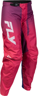 Fly Racing Women's F-16 MX Pants (Pink/Purple/White US 09/10)