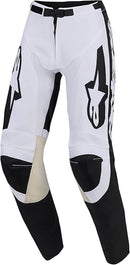 Alpinestars Racer Riway Motocross Pants (White Black, 38)
