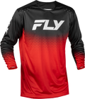 Fly Racing Rayce Sonar Bicycle Jersey (Red/Black/White, 2X-Large)