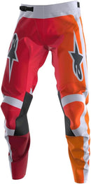 Alpinestars Racer Portl Motocross Pants (Red Light Gray Dark Gray, 30)