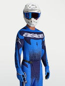 Alpinestars Techstar Swan Motocross Jersey (UCLA Blue Deep Blue, Small)
