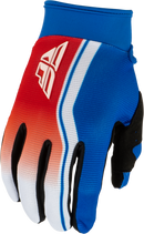 Fly Racing F-16 Raze Gloves (Red/White/Blue, 3X-Large)