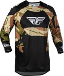 Fly Racing Men's Evolution DST Jersey  (Black/Camo, Small)