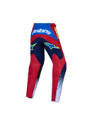 Alpinestars Youth Fluid Drag Motocross Pants (Blue Navy Fire Red White, 28)