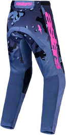 Alpinestars Racer Lone Motocross Pants (Gray Camo Purple, 40)