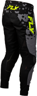 Fly Racing Lite Flake MX Pants (Grey/Hi-Vis/Black US 26)