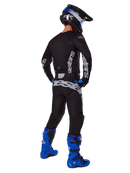 Alpinestars Racer Graphite Motocross Jersey (Black Gray, Small)