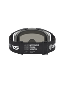 Alpinestars Vision 8 Amber Goggles - Black/Silver - Mirror Silver Lens
