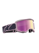 Alpinestars Vision 5 Rora Goggles - Graystone/Old Pink - Mirror Pink Lens