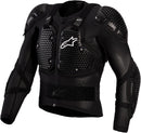 Alpinestars Bionic Action V3 Protection Jacket (Black/White, Large)