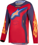 Alpinestars Youth Fluid Hunt Jersey (Fire Red Graystone Hot Coral, X-Large)