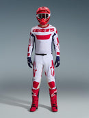 Alpinestars Racer Riway Motocross Jersey (White Blue Red, Medium)