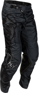 Fly Racing Kinetic Dark Series MX Pants (Grey/Black US 36)