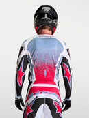 Alpinestars Fluid Drag Jersey (Blk White Light Blue Red Fluo, X-Large)