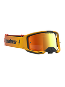 Alpinestars Vision 8 Amber Goggles - Fire Red/Black - Mirror Red Lens