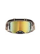 Alpinestars Supertech Lone Goggles - Camo Desert - Mirror Gold Lens