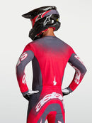 Alpinestars Supertech Hiten AFD Jersey (Graystone Red Fluo Light Lilac, XL)