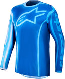 Alpinestars Fluid Kepler Motocross Jersey (Blue Blithe Blue, Small)
