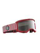 vAlpinestars Vision 5 Hone Goggles - Red/White - Mirror Silver Lens