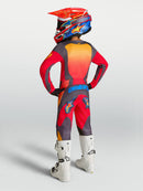 Alpinestars Youth Racer Hunt Pants (Fire Red Graystone Hot Coral, 24)