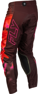 Fly Racing Kinetic Blur MX Pants (Red/Maroon US 28)