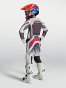 Alpinestars Youth Supertech Swan Pants (Light Lilac Dark Gray Red Fluo, 22)
