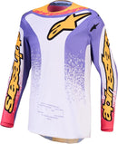 Alpinestars Fluid Drag Jersey (Light Lilac Blue Iris Gold, XX-Large)