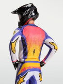 Alpinestars Fluid Drag Jersey (Light Lilac Blue Iris Gold, XX-Large)
