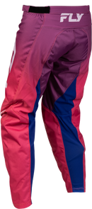 Fly Racing Women's F-16 MX Pants (Pink/Purple/White US 15/16)