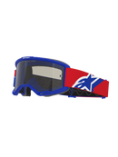 Alpinestars Vision Sand Goggles - Blue/Red/White - Dark Smoke Lens