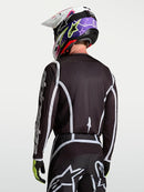 Alpinestars Fluid Apex V2 Motocross Jersey (Black Silver, Medium)