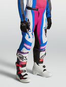 Alpinestars Youth Supertech Maven Pants (White Hot Coral Blithe Blue, 28)