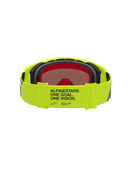 Alpinestars Supertech Vesta Goggles - Yellow Fluo/Black - Mirror Red Lens