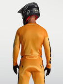 Alpinestars Racer Amber Motocross Jersey (Orange Gold Deep Blue, Small)